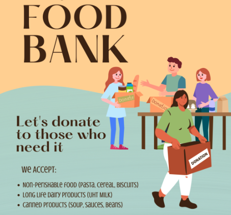 Local Nutrition Assistance. Please Don’t Forget to Donate to the Food Bank Each Week